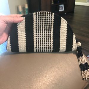 NWOT Half Moon Clutch